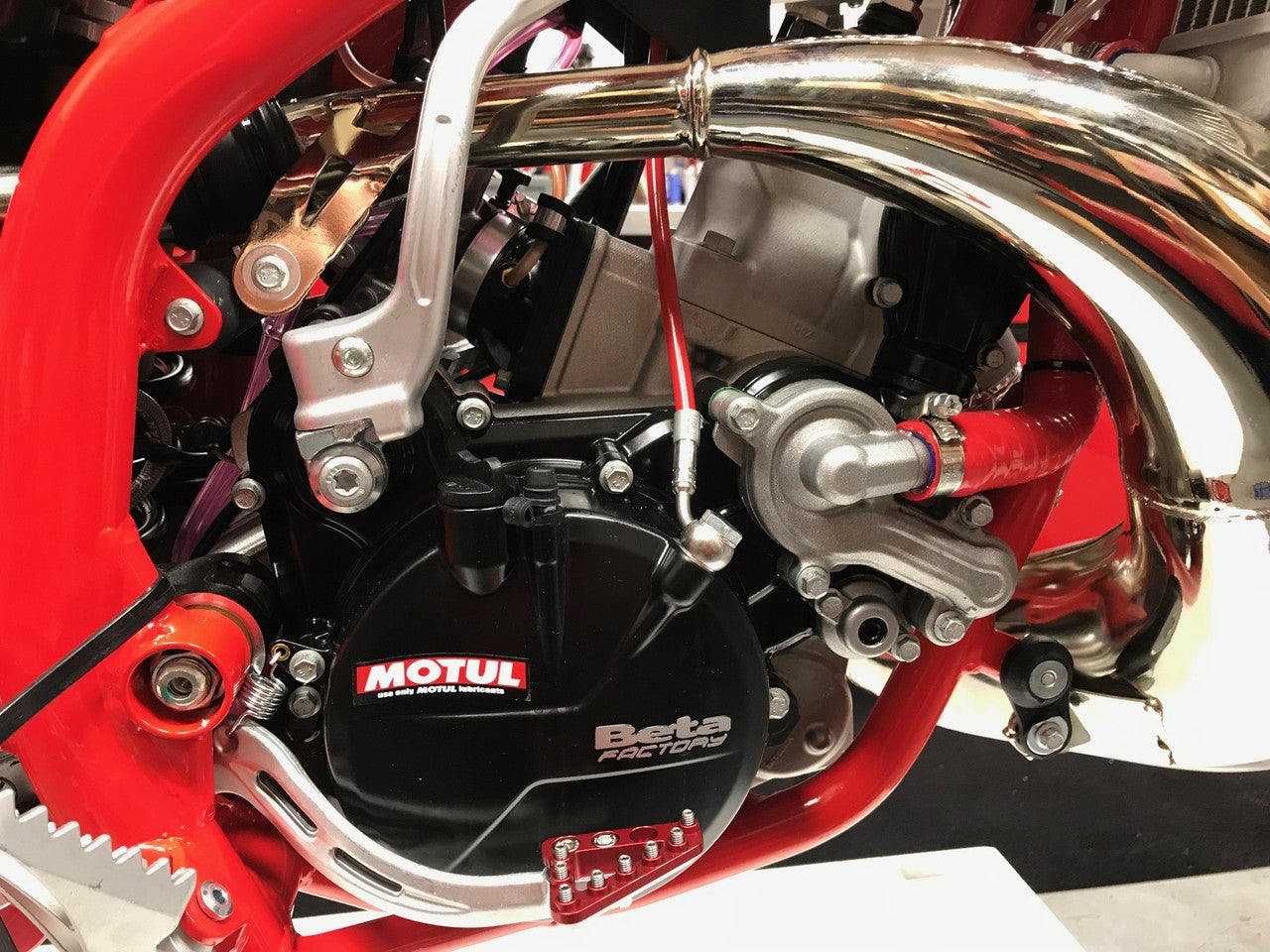 Beta Red Clutch Line, 125/200 RR, +2 inch - AB-16008